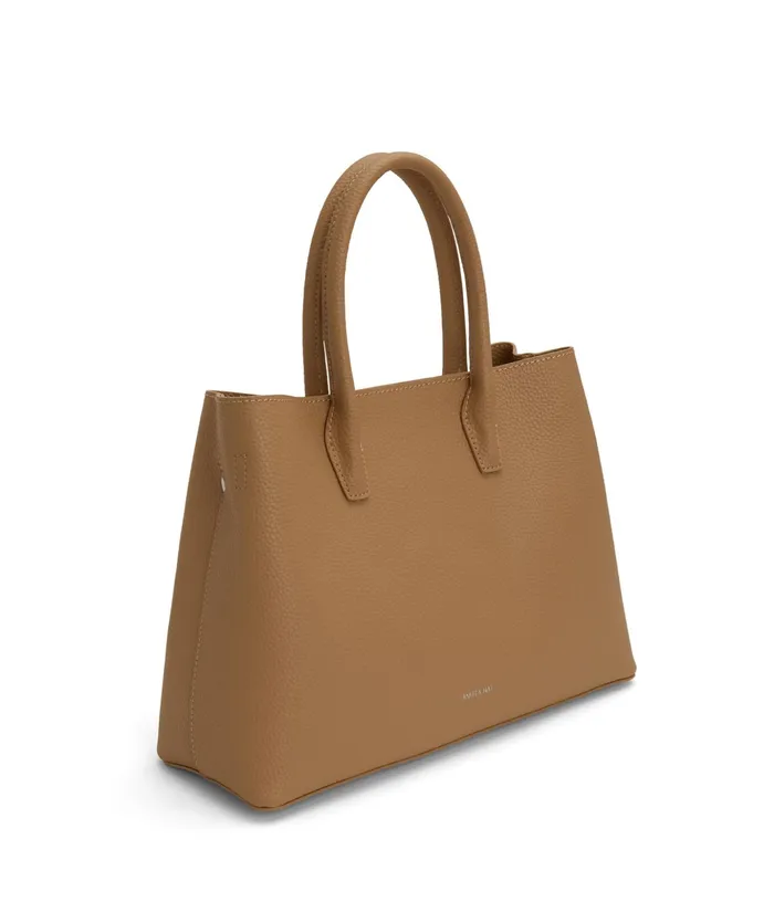 Women Kristasm Small Vegan Satchel 8211 Purity Scone Matt and Nat Satchels