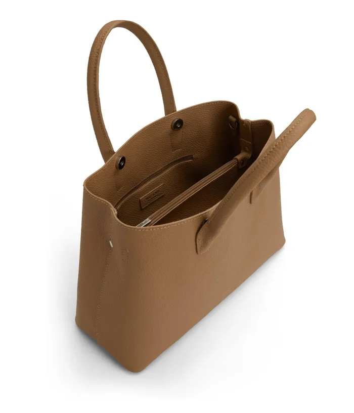 Women Kristasm Small Vegan Satchel 8211 Purity Scone Matt and Nat Satchels
