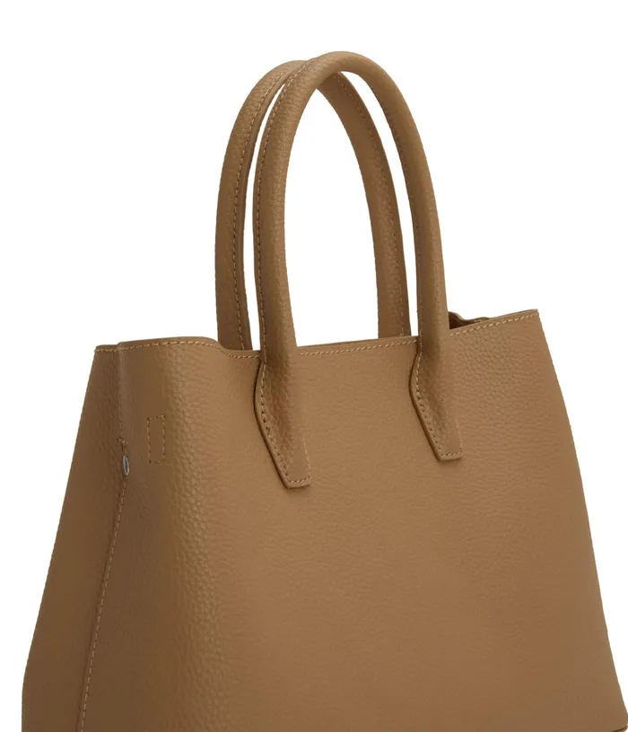 Women Kristasm Small Vegan Satchel 8211 Purity Scone Matt and Nat Satchels