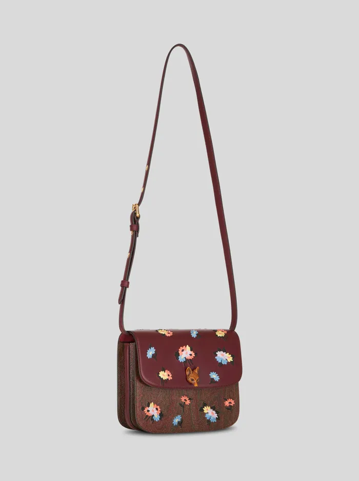 Women Large Essential Bag With Embroidery Etro Shoulder Bags
