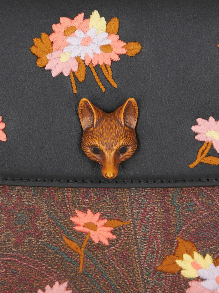 Women Large Essential Bag With Embroidery Etro Shoulder Bags