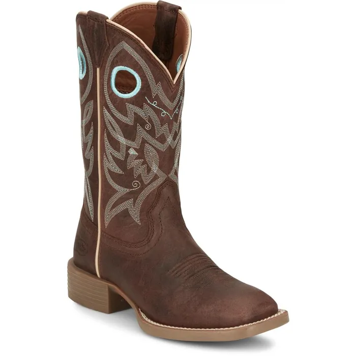 WOMEN Liberty 11 Western Boot Spicy Brown Justin Boots Western