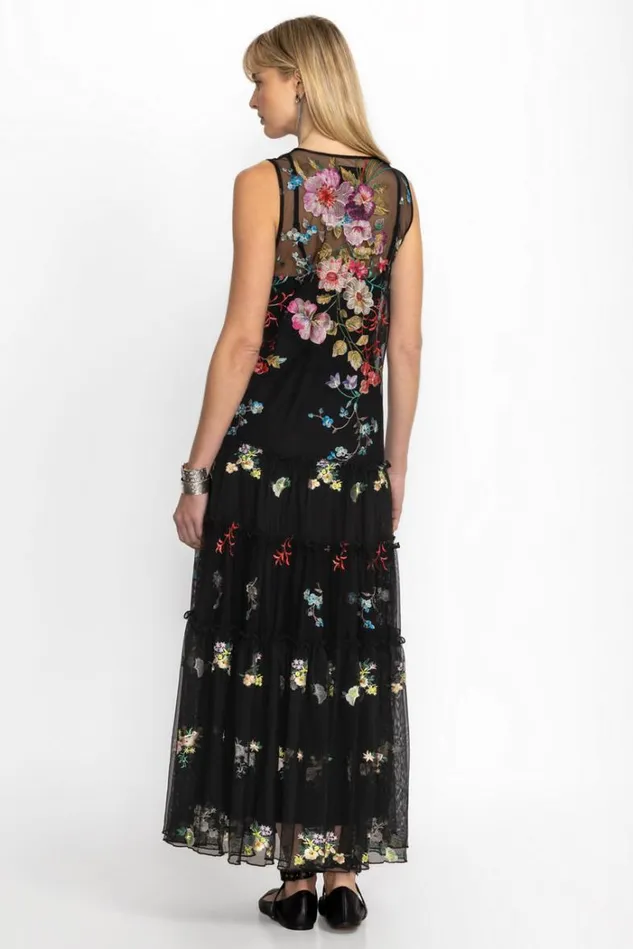 Women LILLIANA MESH DRESS Black Johnny Was Dresses Women LILLIANA MESH DRESS Black Johnny Was Dresses