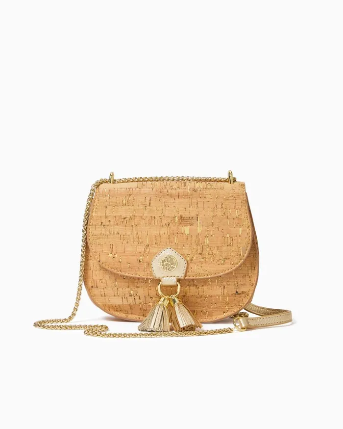 Women Lilly Pulitzer Bags Sirena Crossbody Bag Natural