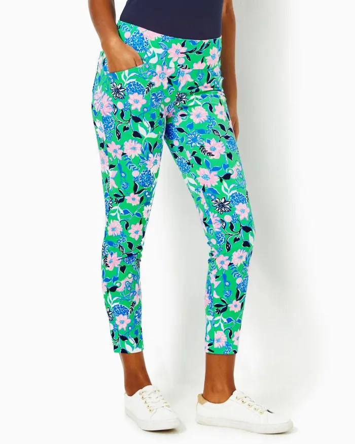 Women Lilly Pulitzer Bottoms UPF 50 Luxletic 9 Multi For The Fans Golf Women Lilly Pulitzer Bottoms UPF 50 Luxletic 9 Multi For The Fans Golf