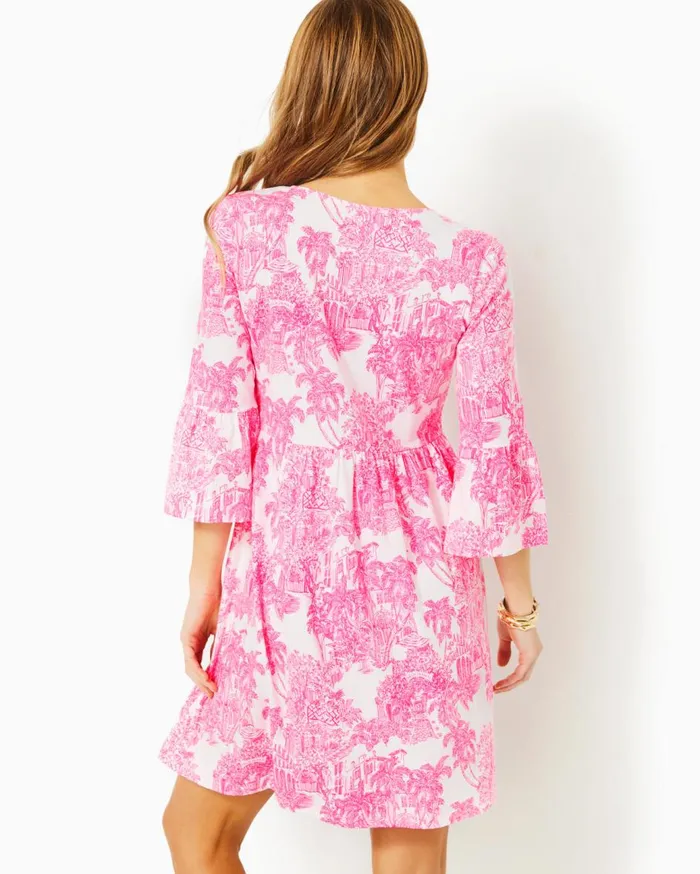 Women Lilly Pulitzer Dresses Caylinn Sleeveless Popover Shirt Dress Resort White A Lil Nauti Pigment Print Women Lilly Pulitzer Dresses Caylinn Sleeveless Popover Shirt Dress Resort White A Lil Nauti Pigment Print