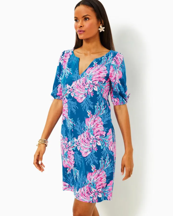 Women Lilly Pulitzer Dresses Easley TShirt Dress Multi For The Fans Women Lilly Pulitzer Dresses Easley TShirt Dress Multi For The Fans
