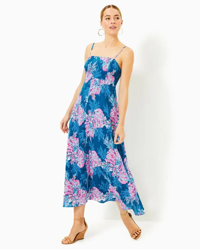 Women Lilly Pulitzer Dresses Jesslyn Silk Maxi Slip Dress Finch Yellow Tropical Oasis Engineered Woven Maxi Dre Women Lilly Pulitzer Dresses Jesslyn Silk Maxi Slip Dress Finch Yellow Tropical Oasis Engineered Woven Maxi Dre
