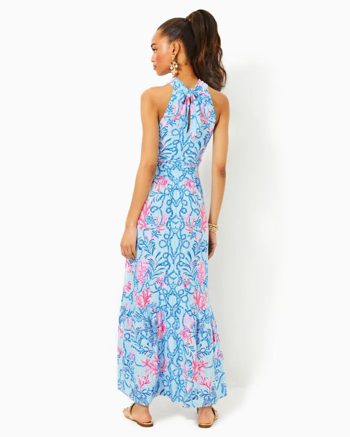 Women Lilly Pulitzer Dresses Jesslyn Silk Maxi Slip Dress Finch Yellow Tropical Oasis Engineered Woven Maxi Dre Women Lilly Pulitzer Dresses Jesslyn Silk Maxi Slip Dress Finch Yellow Tropical Oasis Engineered Woven Maxi Dre