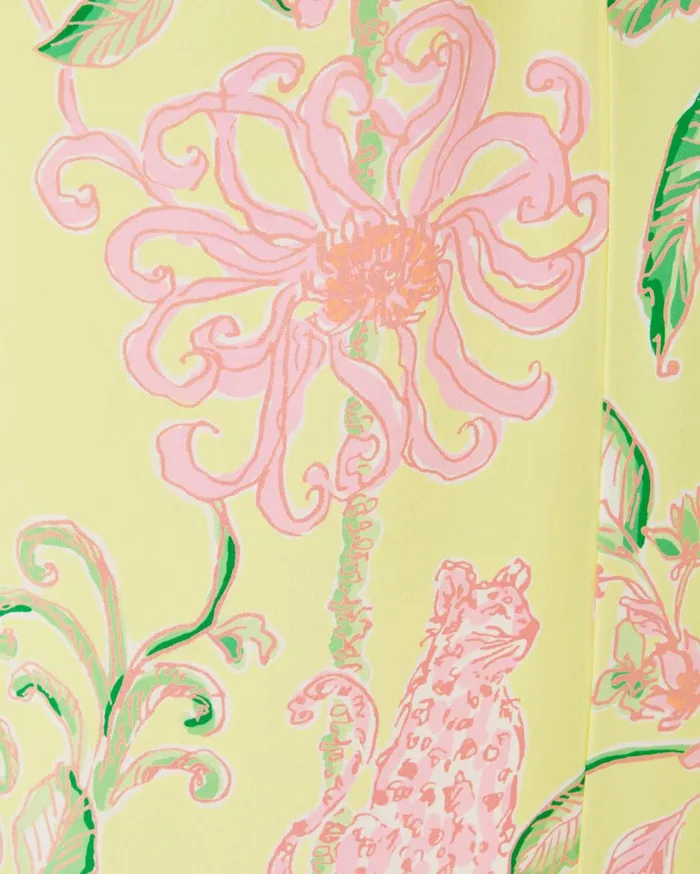 Women Lilly Pulitzer Dresses Jesslyn Silk Maxi Slip Dress Finch Yellow Tropical Oasis Engineered Woven Maxi Dre Women Lilly Pulitzer Dresses Jesslyn Silk Maxi Slip Dress Finch Yellow Tropical Oasis Engineered Woven Maxi Dre