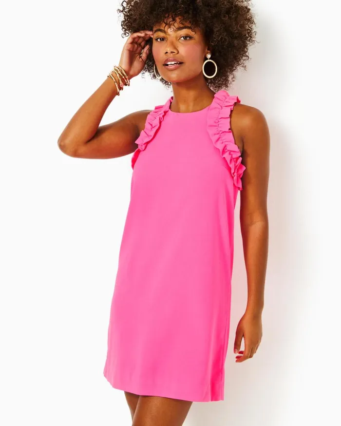 Women Lilly Pulitzer Dresses Kailee Shift Dress Roxie Pink Women Lilly Pulitzer Dresses Kailee Shift Dress Roxie Pink