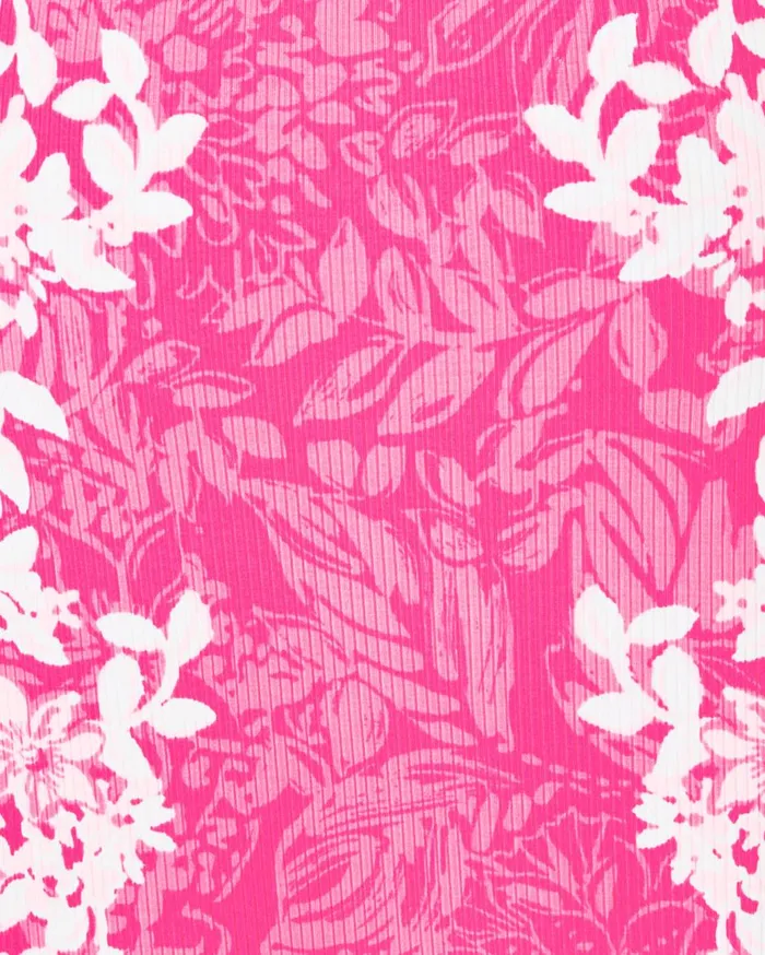 Women Lilly Pulitzer Dresses Mick Ribbed Dress Roxie Pink Shadow Dancer Engineered Knit Dress Women Lilly Pulitzer Dresses Mick Ribbed Dress Roxie Pink Shadow Dancer Engineered Knit Dress