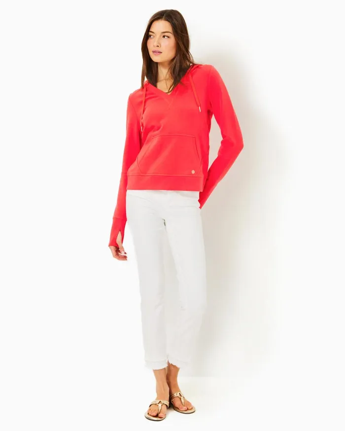 Women Lilly Pulitzer Tops Carrie Pullover Mizner Red Women Lilly Pulitzer Tops Carrie Pullover Mizner Red