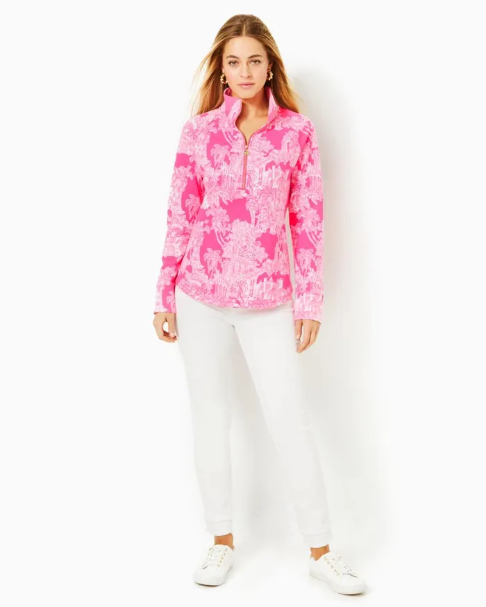Women Lilly Pulitzer Tops UPF 50 Skipper Popover Multi Lilly Loves Hawaii Women Lilly Pulitzer Tops UPF 50 Skipper Popover Multi Lilly Loves Hawaii