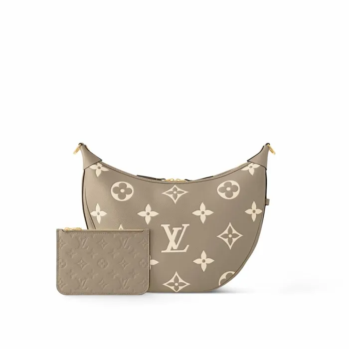 Women Loop Hobo Bag Louis Vuitton Louis Vuitton M46738 Loop Hobo Dove Gray Cream 8211 Louis Vuitton Handbag Store