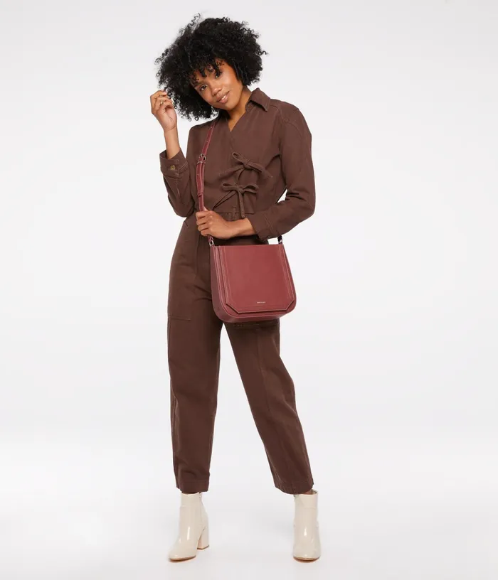 Women Marasm Small Vegan Crossbody Bag 8211 Vintage Chili Matt and Nat Crossbody Women Marasm Small Vegan Crossbody Bag 8211 Vintage Chili Matt and Nat Crossbody