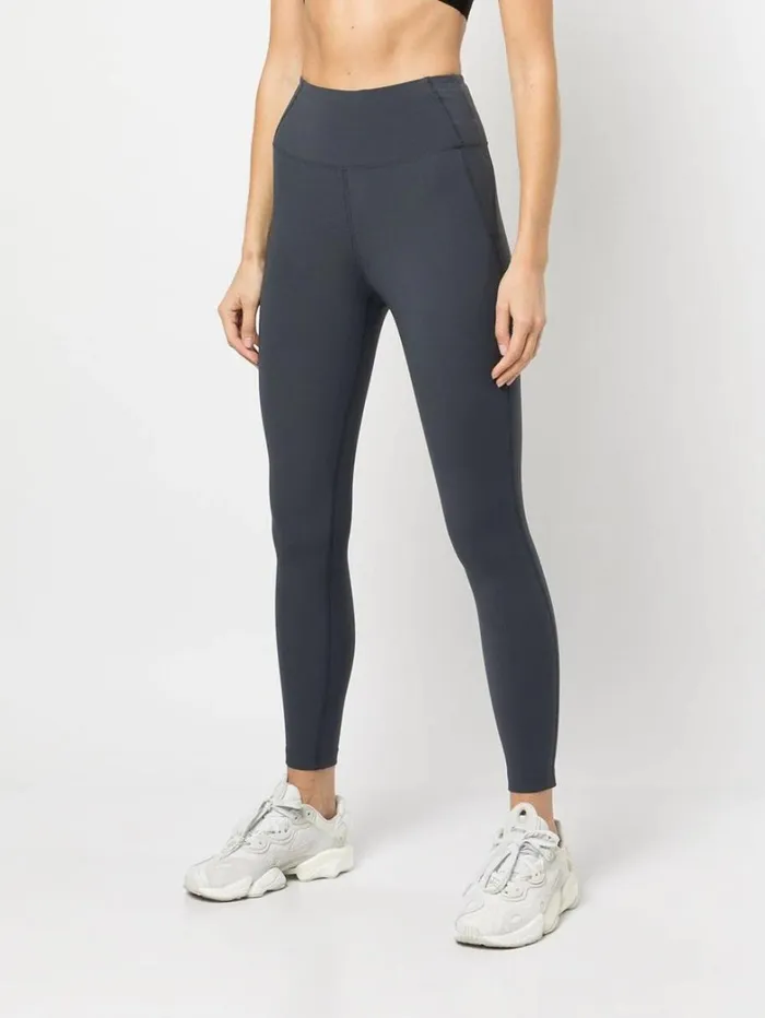Women Marchesa Marchesa Active Grey High Waisted Compression Fit Performance Leggings Grey Women Marchesa Marchesa Active Grey High Waisted Compression Fit Performance Leggings Grey