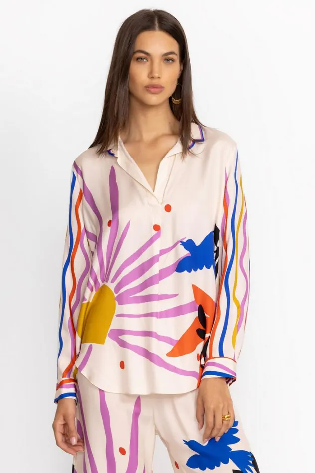 Women MARIELLA BLOUSE Endless Sunshine Johnny Was Tops Women MARIELLA BLOUSE Endless Sunshine Johnny Was Tops