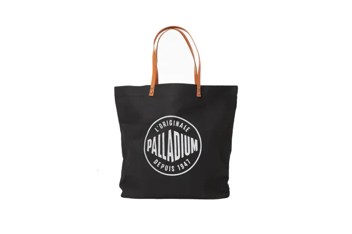 WomenMen Bags PALLADIUM ROUND LOGO TOTE BAG Black