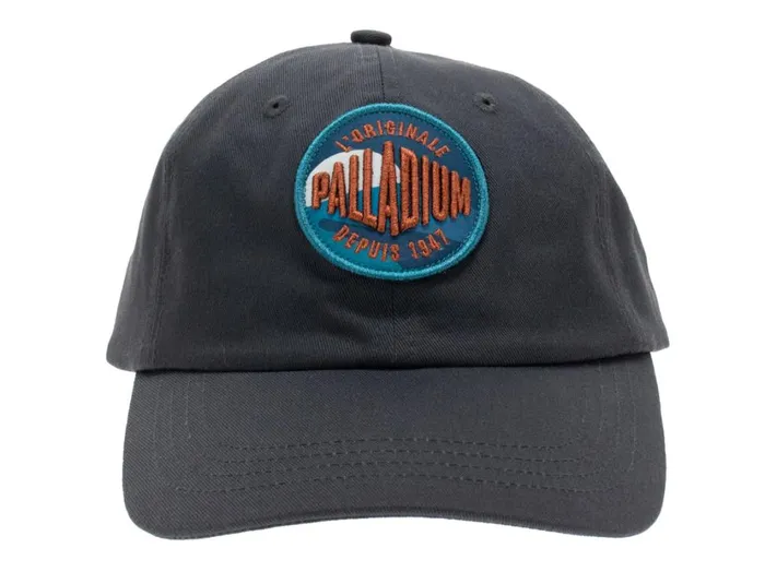 WomenMen Hats PALLADIUM OASIS PATCHES CAP Dark Grey