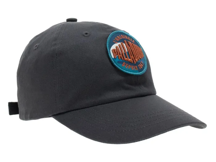 WomenMen Hats PALLADIUM OASIS PATCHES CAP Dark Grey WomenMen Hats PALLADIUM OASIS PATCHES CAP Dark Grey