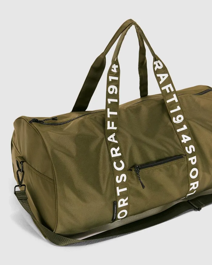 WomenMen Sportscraft Bags The Light Sc Gym Bag Khaki