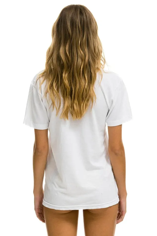WomenMen Tees Aviator Nation Locals Only Tee 8211 White
