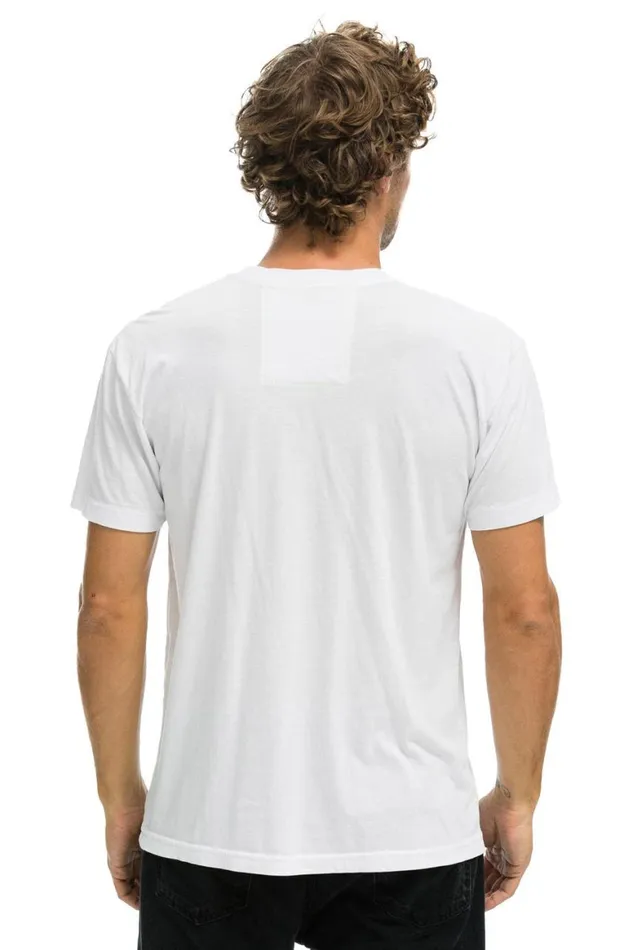 WomenMen Tees Aviator Nation Locals Only Tee 8211 White