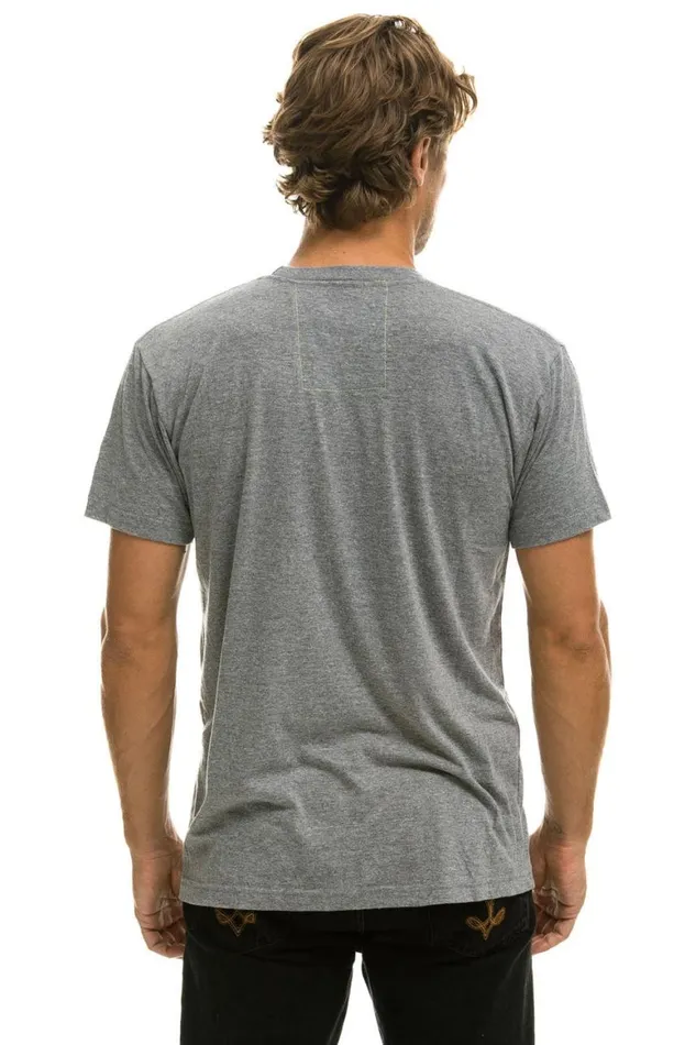 WomenMen Tees Aviator Nation San Francisco Tee 8211 Heather Grey