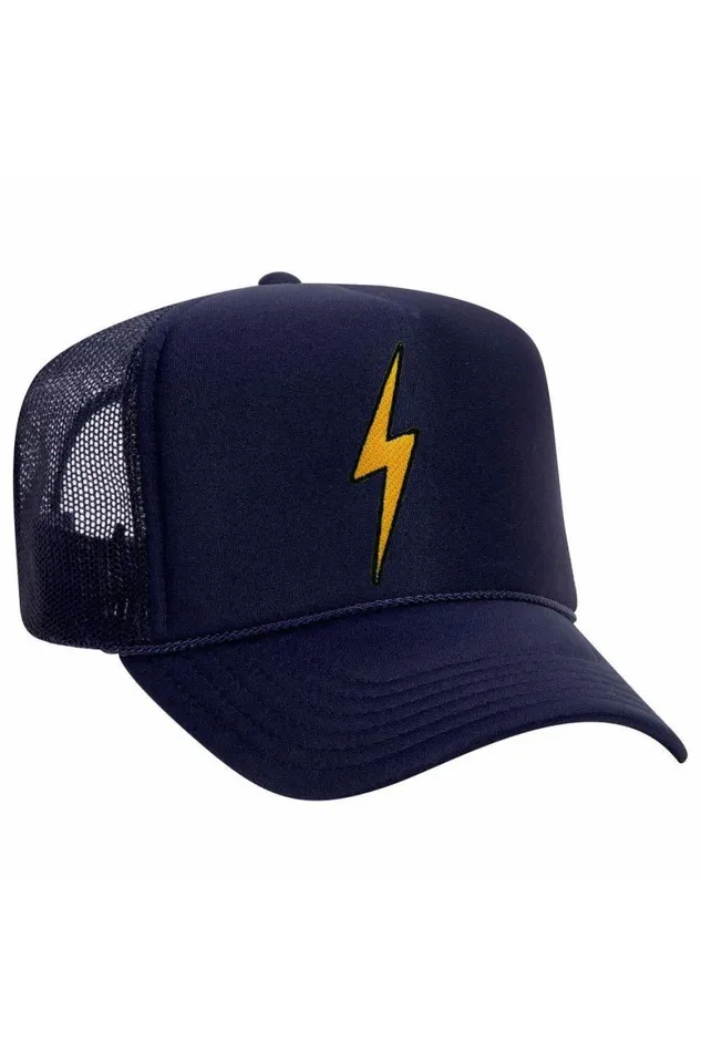WomenMen Trucker Hats Aviator Nation Vintage Bolt Trucker Hat