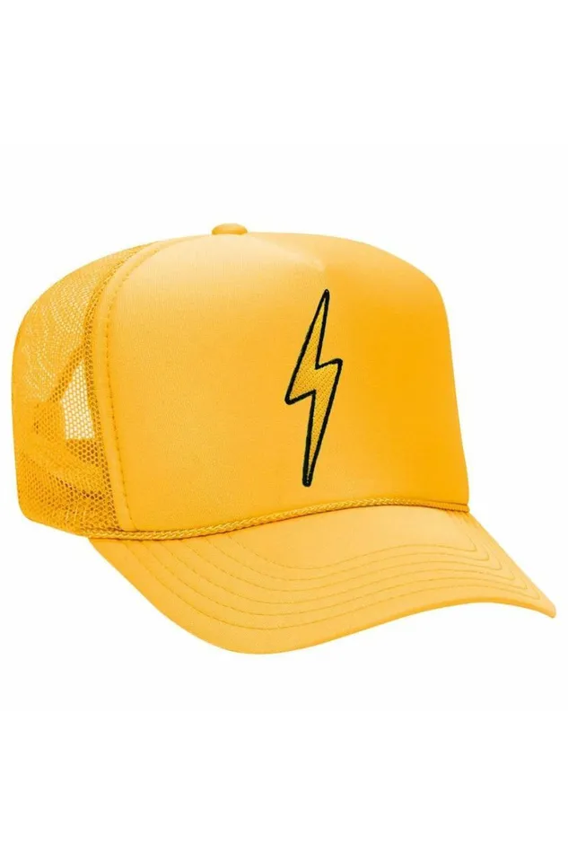 WomenMen Trucker Hats Aviator Nation Vintage Bolt Trucker Hat