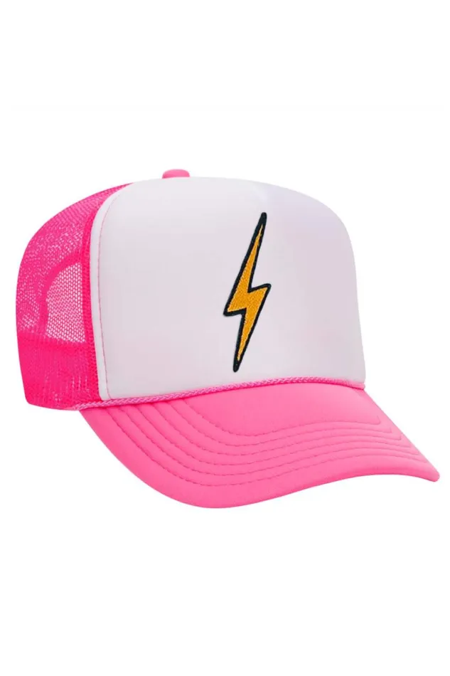 WomenMen Trucker Hats Aviator Nation Vintage Bolt Trucker Hat