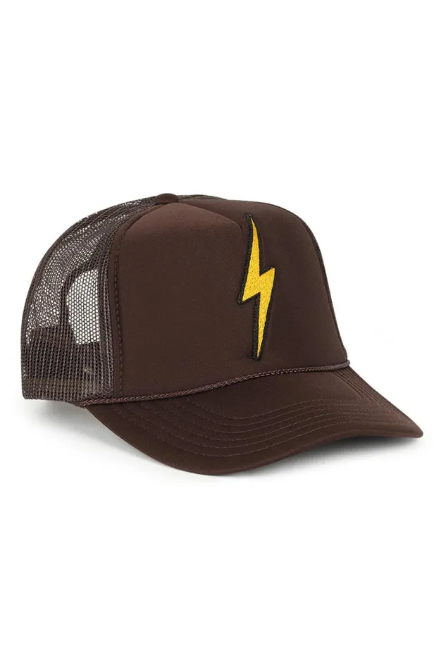 WomenMen Trucker Hats Aviator Nation Vintage Bolt Trucker Hat