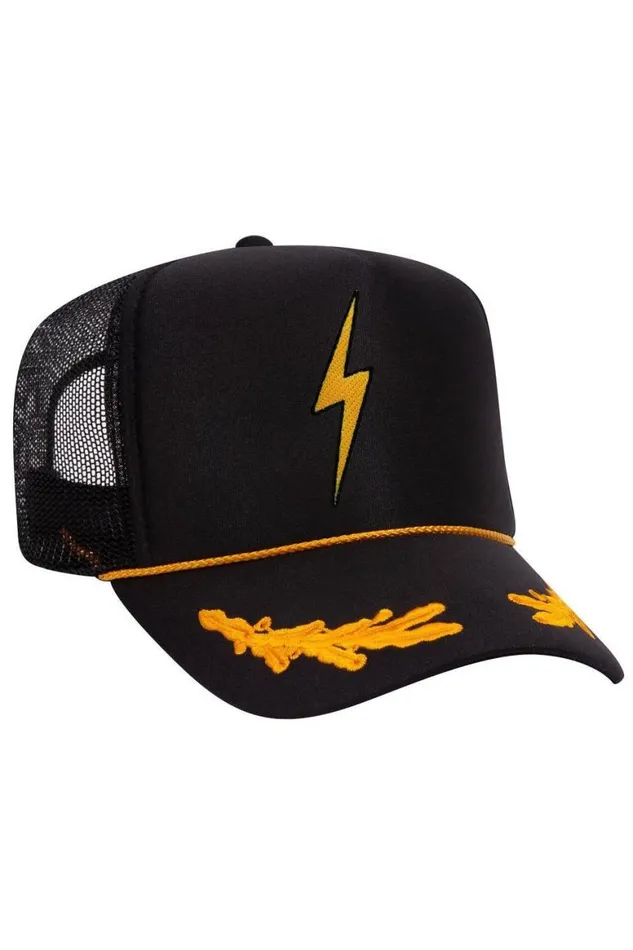 WomenMen Trucker Hats Aviator Nation Vintage Bolt Trucker Hat