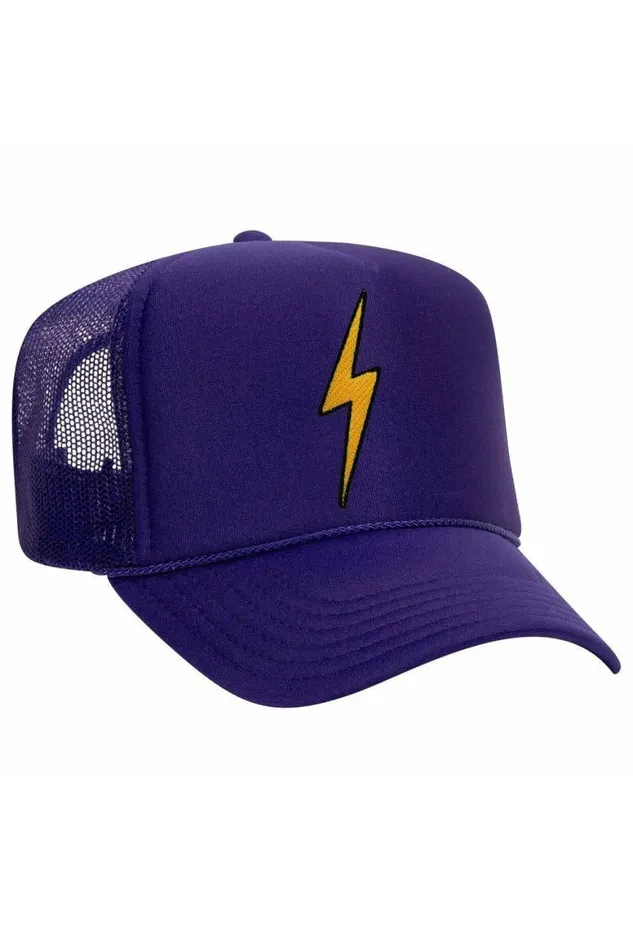 WomenMen Trucker Hats Aviator Nation Vintage Bolt Trucker Hat