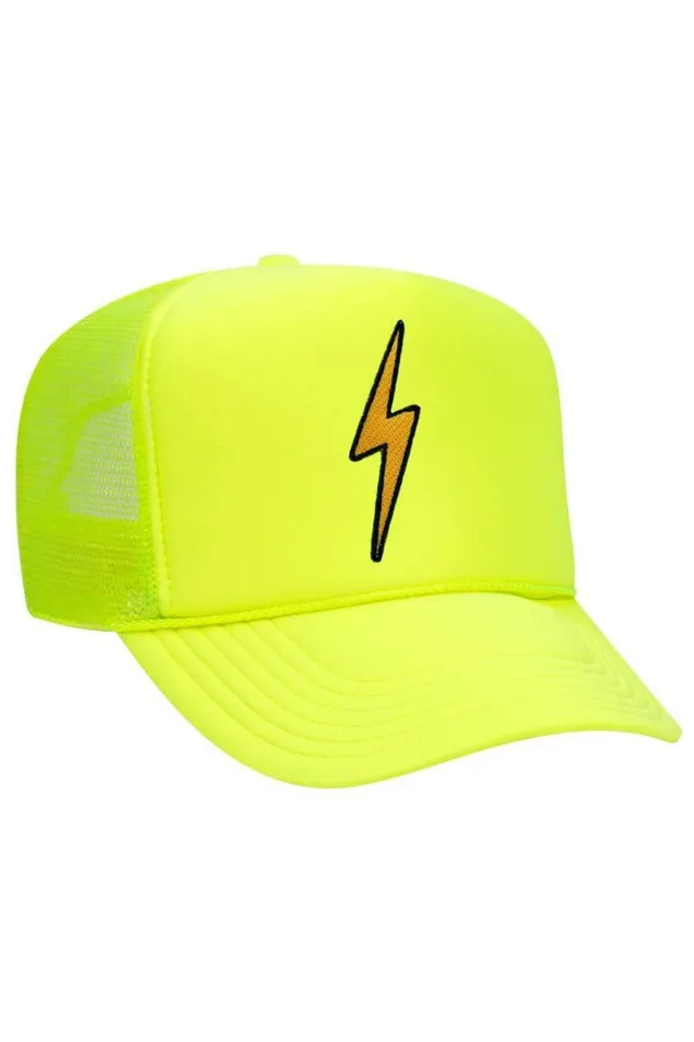 WomenMen Trucker Hats Aviator Nation Vintage Bolt Trucker Hat