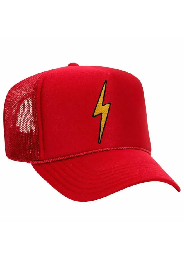 WomenMen Trucker Hats Aviator Nation Vintage Bolt Trucker Hat