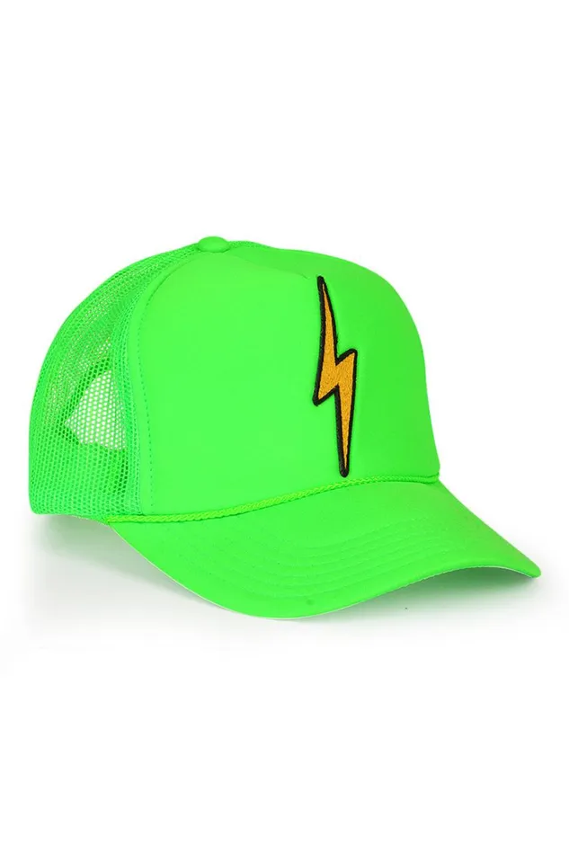 WomenMen Trucker Hats Aviator Nation Vintage Bolt Trucker Hat