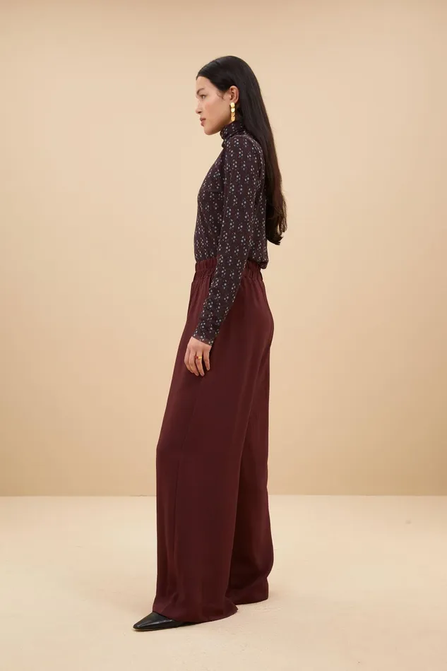 Women Mesh Paisley Top Paisley Dots Bybar Tops and Shirts