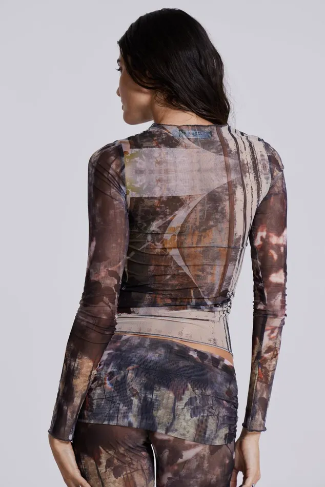 Women Morgana Mesh Top Jaded London CoOrds