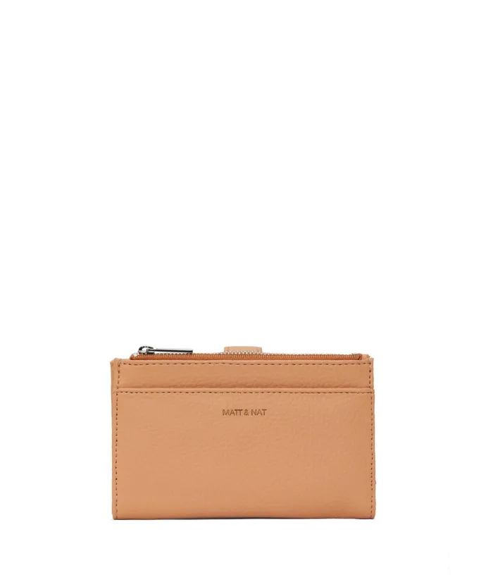 Women Motivsm Small Vegan Wallet 8211 Purity Melon Matt and Nat Wallets