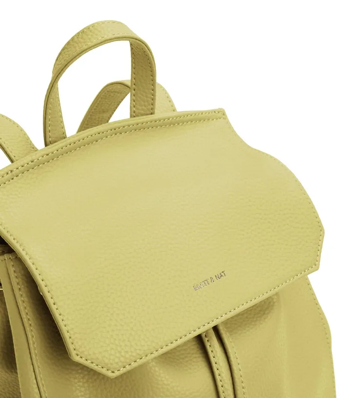 Women Mumbai Med Vegan Backpack 8211 Purity Pear Matt and Nat Backpacks