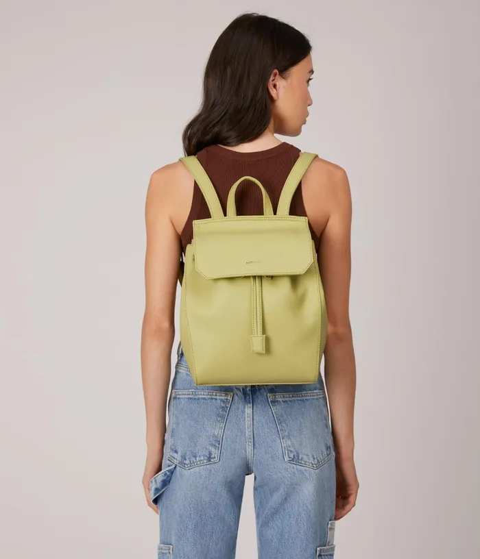 Women Mumbai Med Vegan Backpack 8211 Purity Pear Matt and Nat Backpacks
