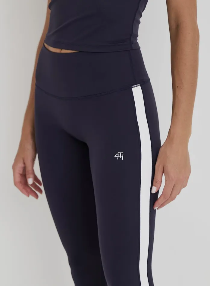 Women Navy 4th Branded Legging Dara 4th and Reckless Leggings