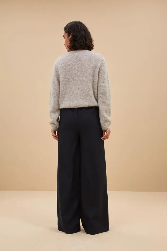 Women Neal Pinstripe Pants Midnight Bybar Trousers