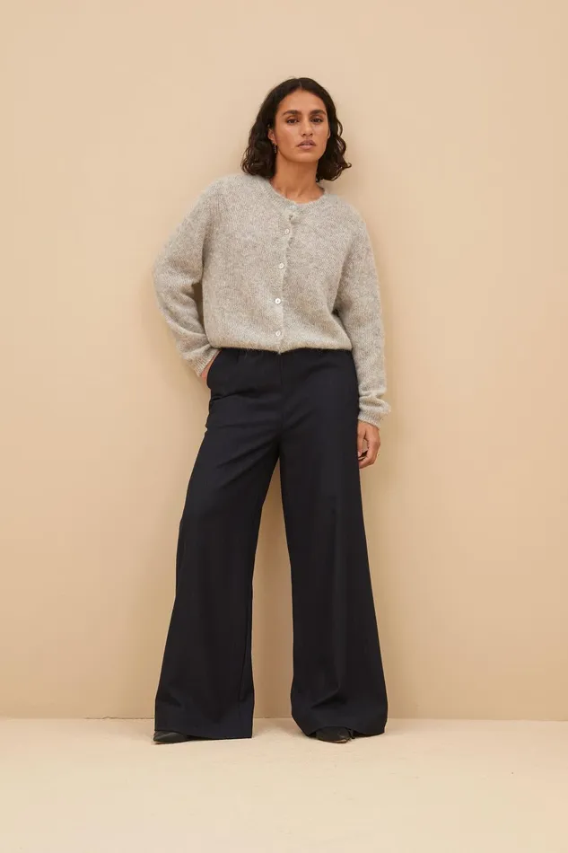 Women Neal Pinstripe Pants Midnight Bybar Trousers