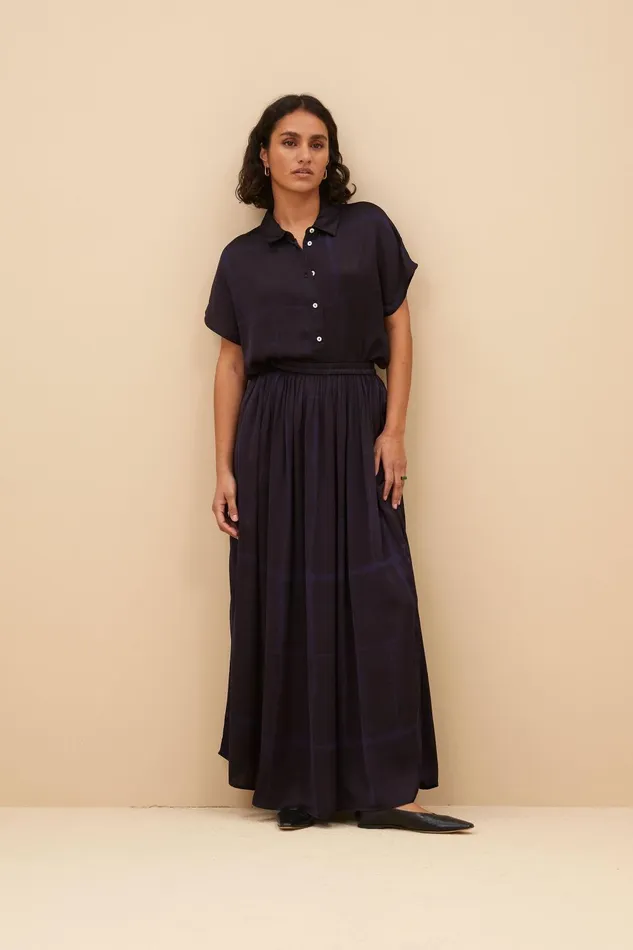 Women Nina Square Skirt Square Print Bybar Skirts Women Nina Square Skirt Square Print Bybar Skirts