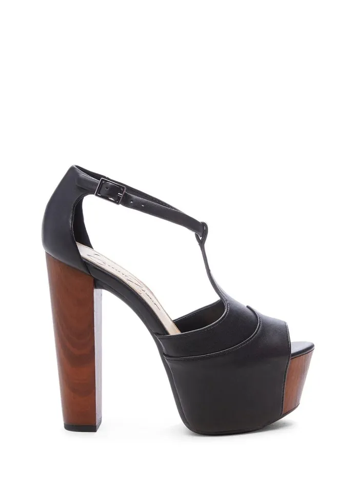 Women Platforms Jessica Simpson Dany TStrap Platform Sandal In Black