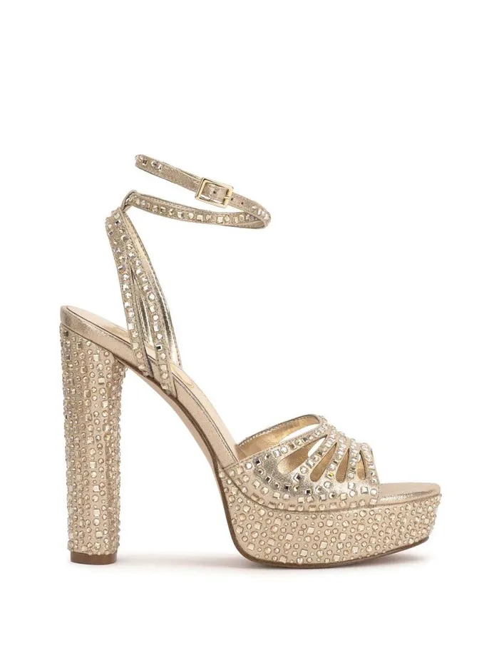Women Platforms Jessica Simpson Iralin Platform Sandal In Champagne