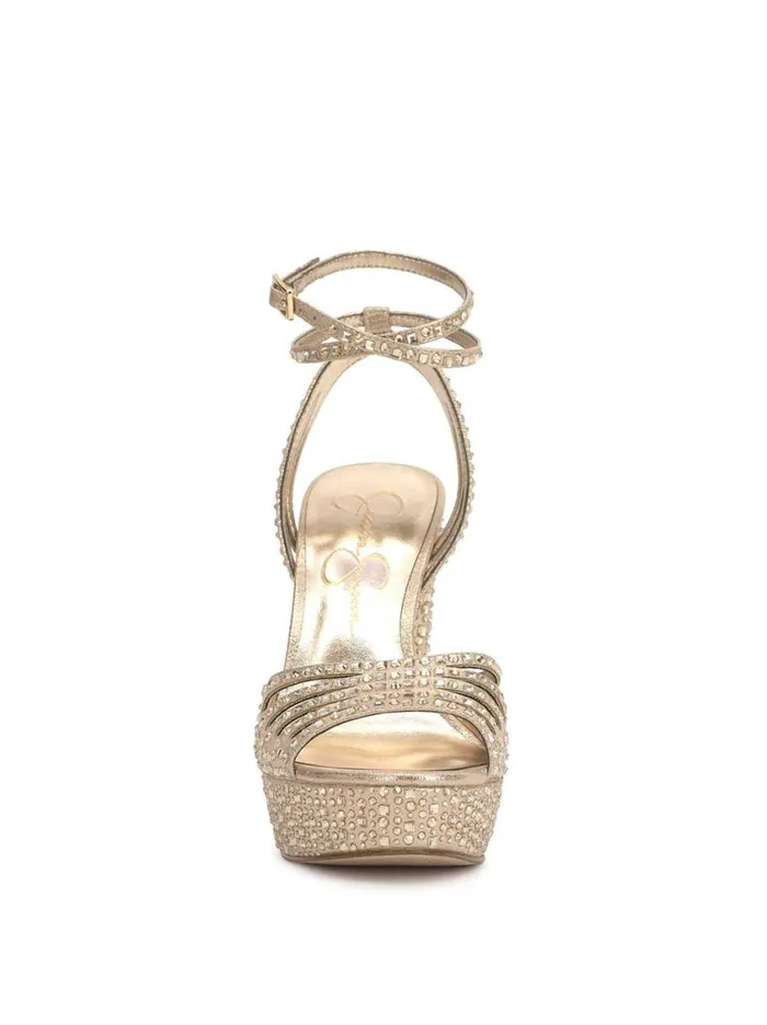 Women Platforms Jessica Simpson Iralin Platform Sandal In Champagne